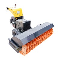 小型滚刷式清雪机多功能汽油扫雪机专业清雪