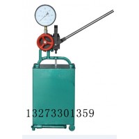 荆门厂家供应小型单缸手动试压泵设备