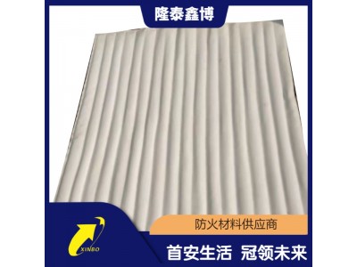 隆泰鑫博 电缆防火毯陶瓷化防火包覆毯承接施工