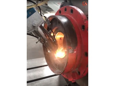 端盖激光熔覆修复加工工艺流程