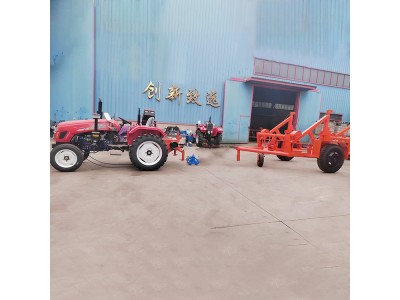 拽线施工四轮绞磨 电力牵引机动绞磨