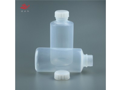 耐高温塑料试剂瓶FEP透明样品瓶一体成型瓶子